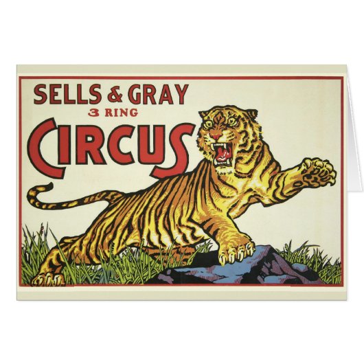Ring Circus - rond 1930 (Voorkant Horizontaal)