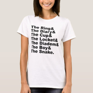 Ring & Dagboek & Beker & Hanger & Diadeem & Jongen T-shirt