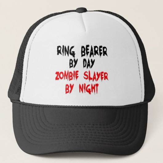 Ring Drager Zombie Slayer Trucker Pet (Voorkant)