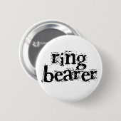 Ring Drager zwarte tekst Ronde Button 5,7 Cm (Voorkant /achterkant)