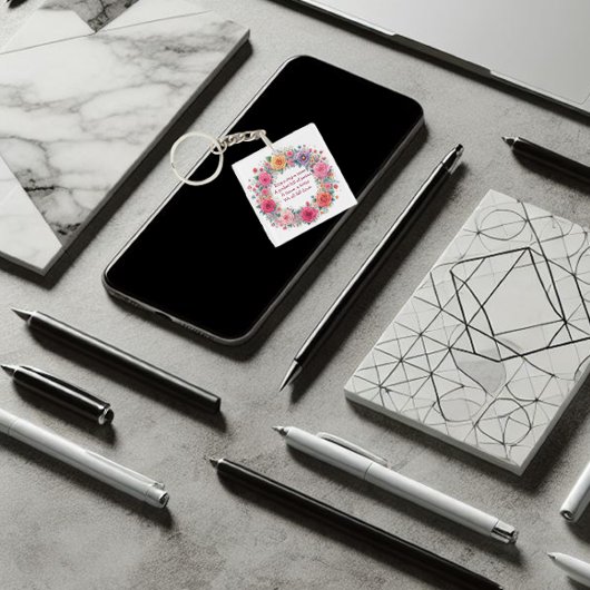 "Ring een Ring O Rozen" mooi Sleutelhanger