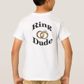 Ring guy Wedding Kinder Shirt (Achterkant)