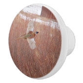 Ring-hals fazant aangepaste keramische knop (Rechts)