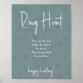Ring Hunt: Het perfecte spel voor Bruidsbruiloften Poster (Voorkant)