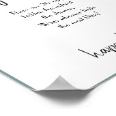 Ring Hunt Vrijgezellenfeest Game Sign Poster (Hoek)