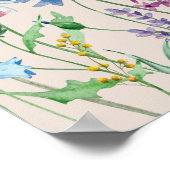 Ring Hunt Wildflower Charm Bruids-Shower Spel Poster (Hoek)