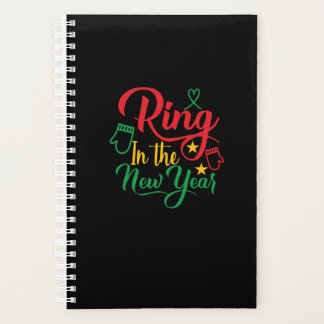 ring in het nieuwe jaar 2001 planner