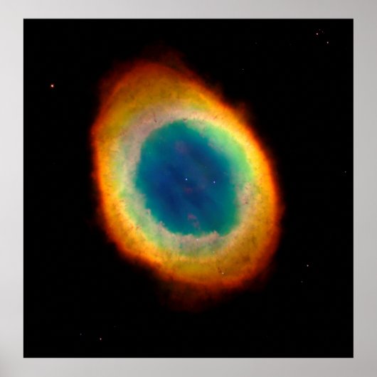 Ring Nebula M57 of NGC 6720, ZGOA Poster (Voorkant)