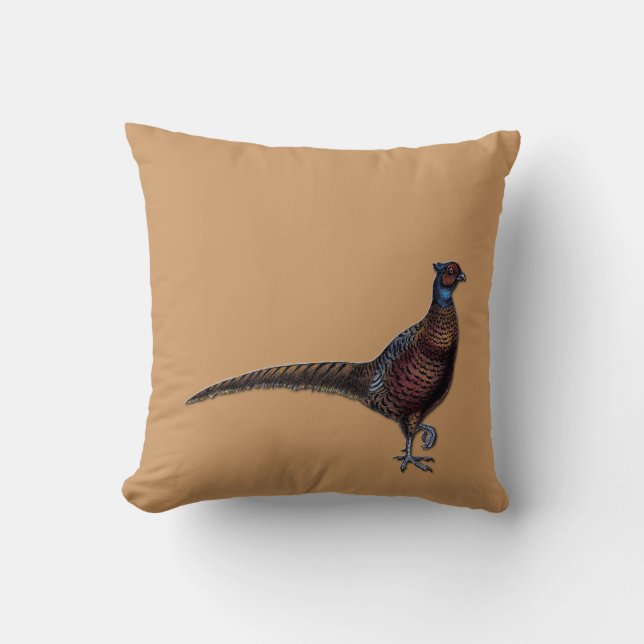  Ring Neck Pheasant Kussen (Voorkant)