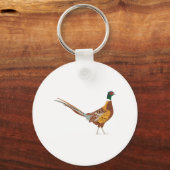 Ring-Necked Pheasant Sleutelhanger (Voorkant)