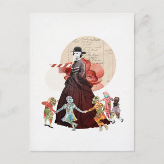 Ring-o-Ring-o-Rosy (de mythe) Briefkaart