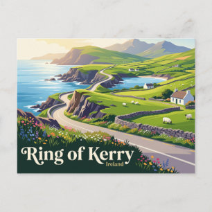 Ring of Kerry Ierland Briefkaart