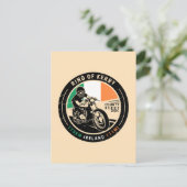Ring of Kerry Ierland Motorfiets Briefkaart (Staand voorkant)