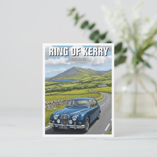 Ring of Kerry Ierland Reizen Briefkaart (Staand voorkant)
