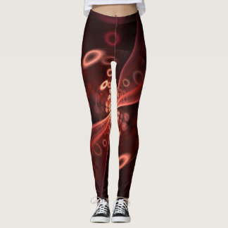 Ring Pattern Fractal Leggings