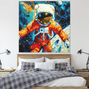 Ring Rond de Maan Canvas Afdruk
