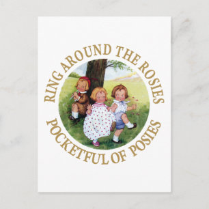 Ring rond de Rosies, Pocketful van Posies Briefkaart