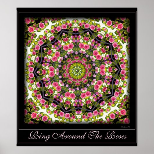 Ring rond de Rozen. Poster (Voorkant)