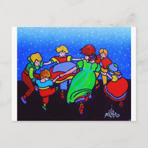 Ring rond Rosie twee Briefkaart