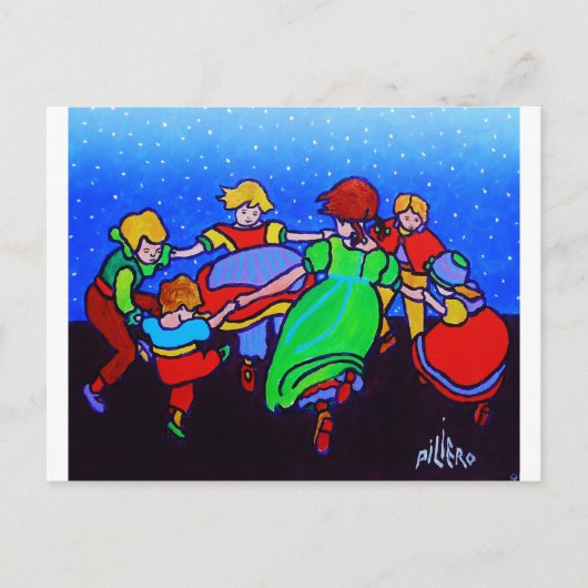 Ring rond Rosie twee Briefkaart (Voorkant)