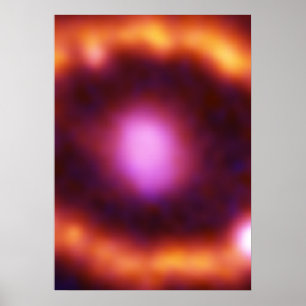 Ring rond Supernova 1987A (SN1987A) Poster