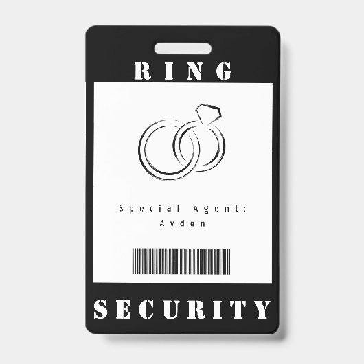 Ring Security Badge (Voorzijde)