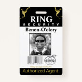 Ring Security Badge (Voorkant)