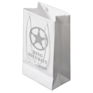 Ring Security gift tas voor trouwring drager kind Klein Cadeauzakje