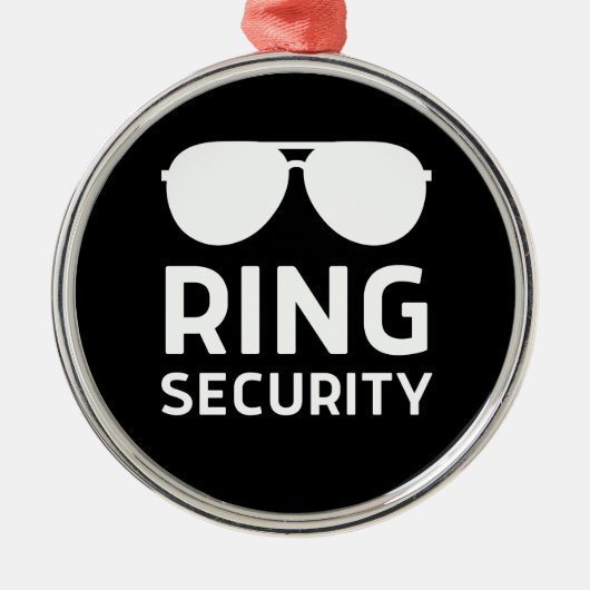 Ring security grappige trouwring drager kinderen metalen ornament (Voorkant)