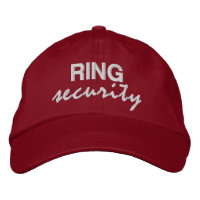 RING security leuk nieuwigheidsschrift ringdrager