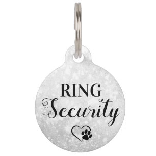 Ring Security - persoonlijke hondenweddenschappen  Huisdierpenning