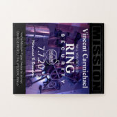 Ring Security Puzzle Invitation (Horizontal)