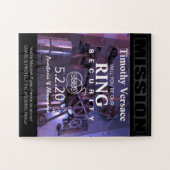 Ring Security Puzzle Invitation (Horizontal)
