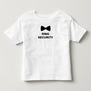 Ring Security Ring Bearer Kinder Shirts