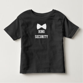 Ring Security Ring Bearer Kinder Shirts