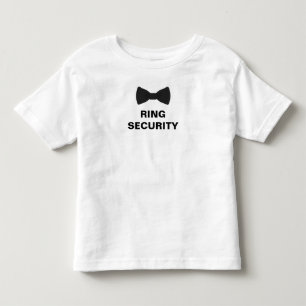 Ring Security Ring Bearer Kinder Shirts