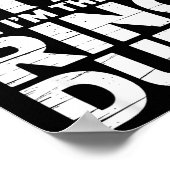 Ring Security Wedding Party Funny Ring Bearer  Poster (Hoek)