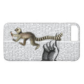 Ring Tailed Lemur op vinger 2 Case-Mate iPhone Case (Achterkant (Horizontaal))