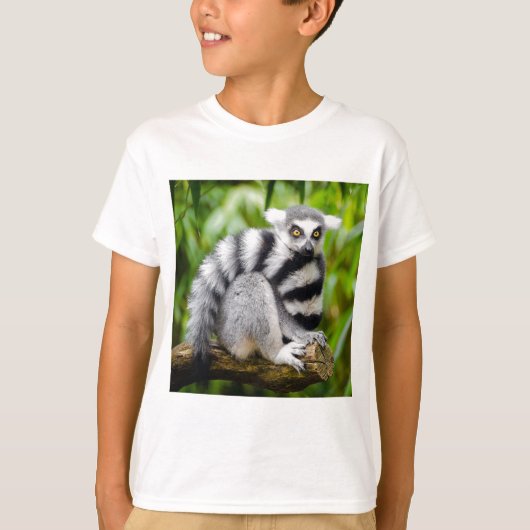 Ring-tailed lemur t-shirt (Voorkant)