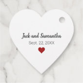 Ring The Bell & Wish ze Well Wedding Bedankjes Labels (Achterkant)