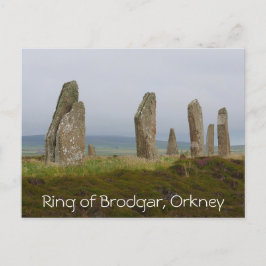 Ring van Briefkaart van Brodgar