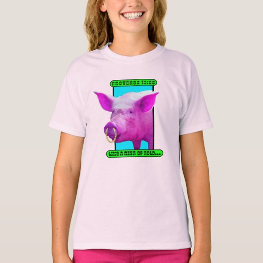 Ring van goud t-shirt (Voorkant)