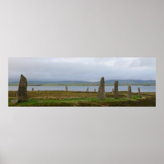 Ring van Poster van Brodgar (Voorkant)