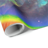 Ring van vuur in de ruimte cadeaupapier (Rol Hoek)