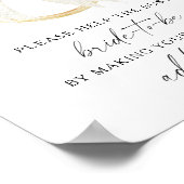 Ring Vrijgezellenfeest - Help de drukke bruid Poster (Hoek)