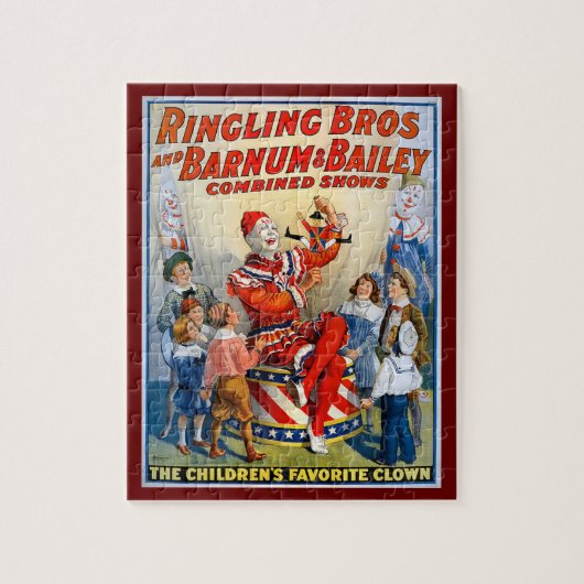  ringbroers Koud Circus Poster Kind Legpuzzel (Verticaal)