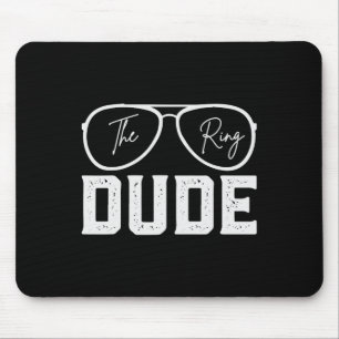 Ringdrager Huwelijksfeest Ringbeveiligingsman Man  Muismat