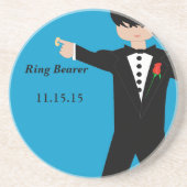 Ringdrager Tuxedo Onderzetters (Voorkant)