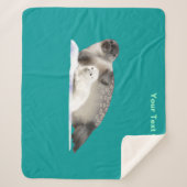 Ringed zegel sherpa deken (Voorkant)