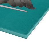 Ringed zegel snijplank (Hoek)